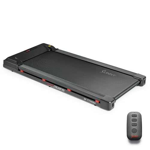 Sunny Health & Fitness Treadpad 100 Smart Walking Treadmill –