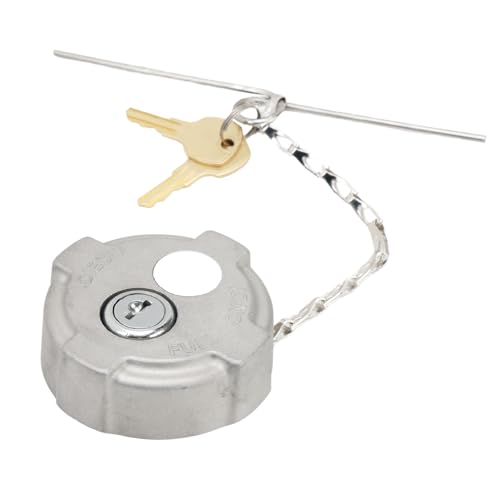 Locking Diesel Fuel Cap 2 1/4" With 2 Keys Compatible