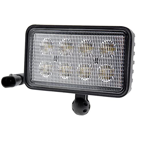 AGP.1978 12V Rectangular Led Work Light White 40W Flood Tractor