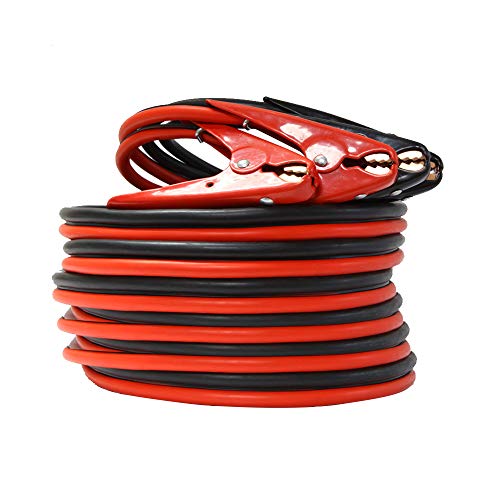 A ABIGAIL Heavy Duty Jumper Cables, Booster Cables 1 Gauge