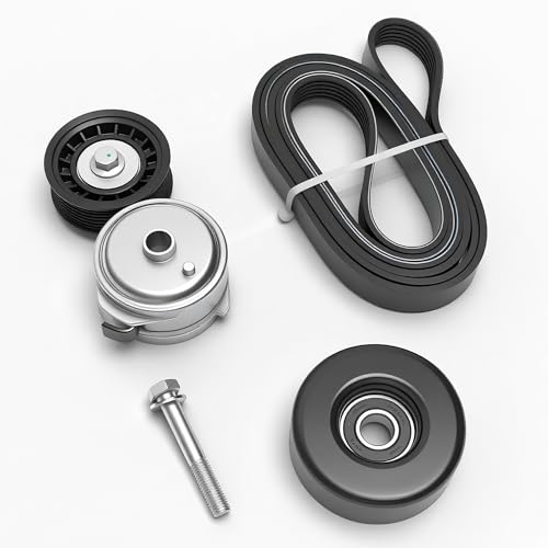 JAVOUKA 38103 Serpentine Belt Drive Component Kit, for Chevy C1500