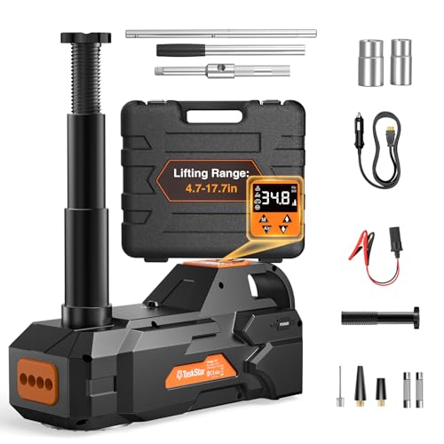 TaskStar Low Profile Electric Jack: 4.7" Min Height to 17.7"