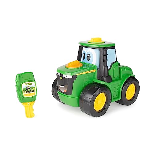 John Deere Key n Go Johnny Tractor 13 Interactive Features