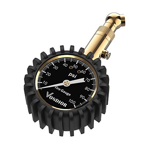 Vondior Tire Pressure Gauge (0-100 PSI) Certified ANSI Accurate with