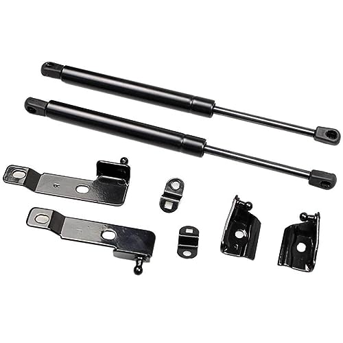 2Pcs Front Bonnet Lid Hood Stay Lift Struts Bar Support