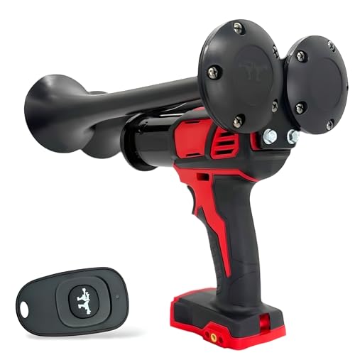 Impact Train Horn – Remote-Controlled, 130dB, Cordless Drill Air Horn