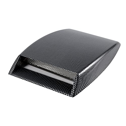 Universal Car Decorative Air Intake Scoop Bonnet Vent Cover, Carbon