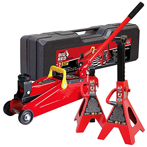 BIG RED T82001S Torin Hydraulic Trolley Service/Floor Jack Combo with