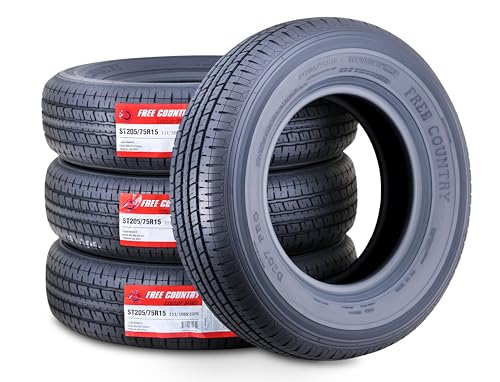 Libra Trailer Parts set of 4 Heavy Duty Trailer Tires