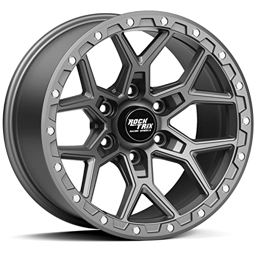 RockTrix RT107 20 inch Wheel Compatible with Chevrolet Silverado 1500