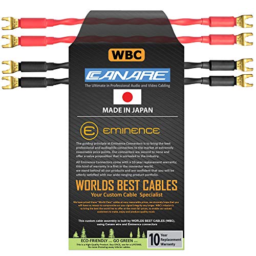 WORLDS BEST CABLES 4 Units - 6 Inch - Canare