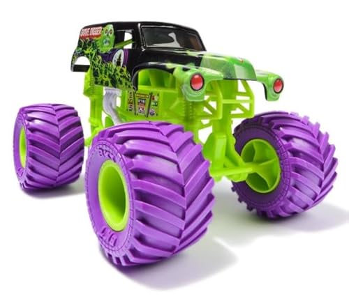 Monster Jam, Official Series 24 Oversized Grave Digger Purple Tires